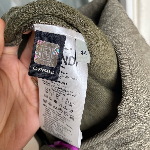 NWT FENDI X SKIMS Embossed jumpsuit romper Illinois 8 $1,190 - Picture 9 of 10